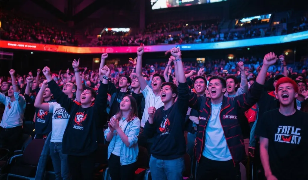 热情的电竞粉丝